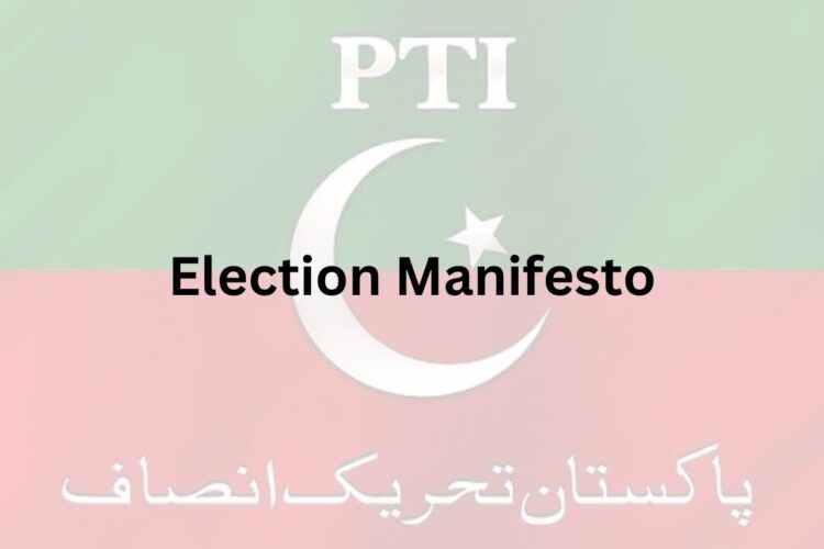 PTI Election Manifesto, PTI Manifesto