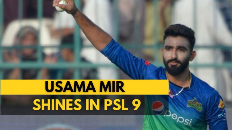 Usama Mir Shines in PSL 9