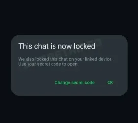 WhatsApp Chat Lock Screenshot by WABetaInfo