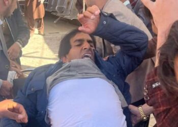 NDM Chairman Mohsin Dawar injured in alleged Police firing incident