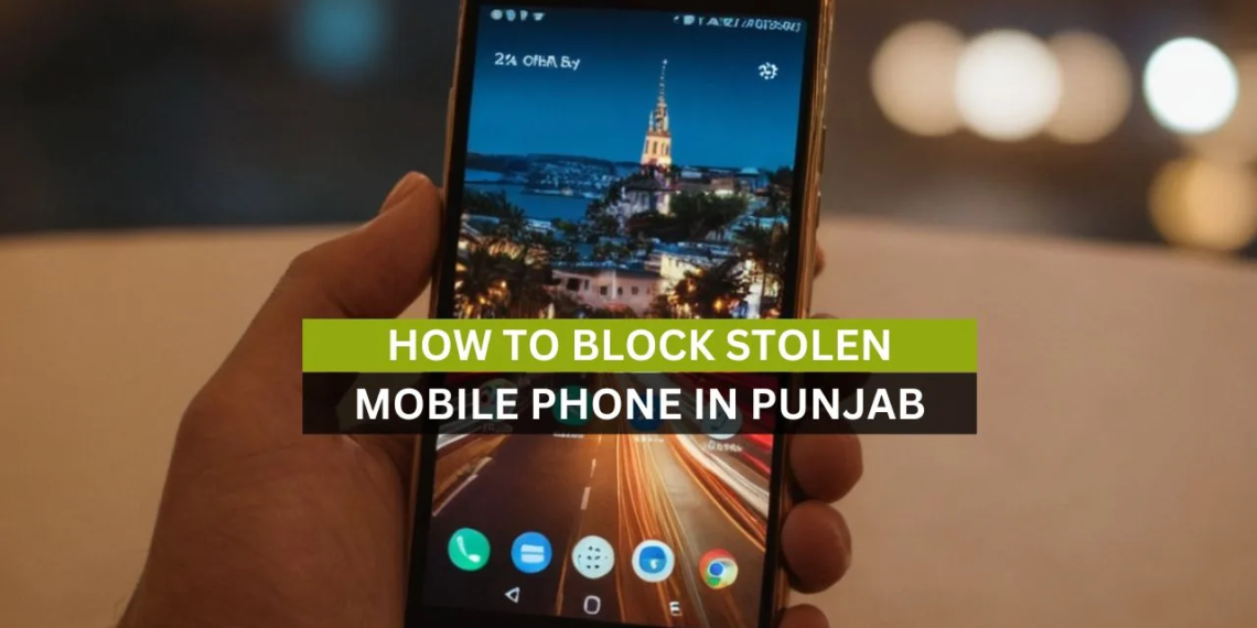 How to Block Stolen Mobile Phone in Punjab