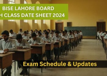 BISE Lahore Board 9th Class Date Sheet 2024: Exam Schedule & Updates