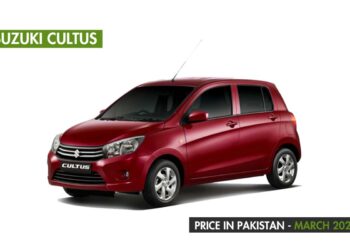 Latest Suzuki Cultus Price in Pakistan: March 2024