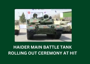 Haider Main Battle Tank: Rolling out Ceremony at HIT