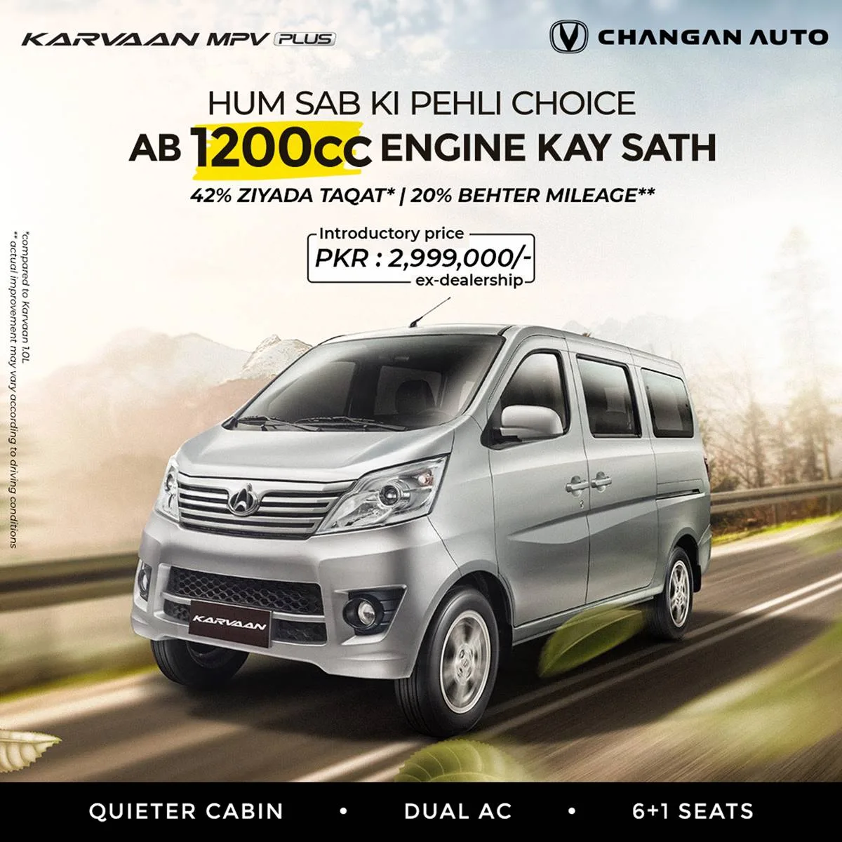 Changan Karvaan Plus New Variant: Price and Booking Details