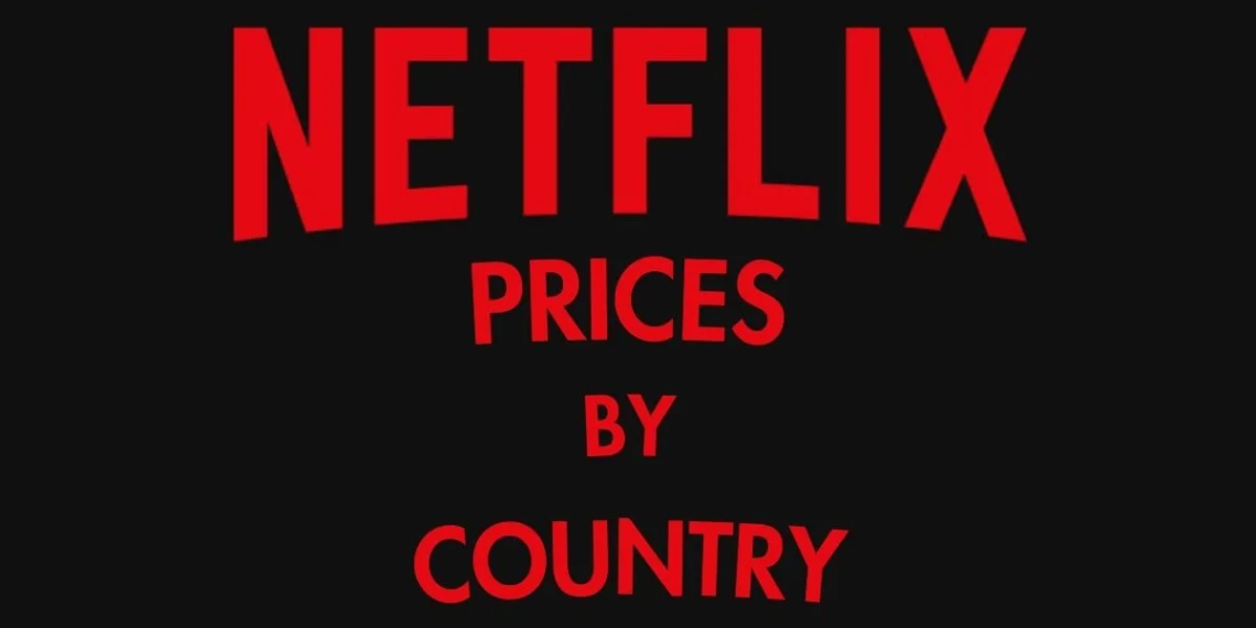 Netflix Prices in Every Country