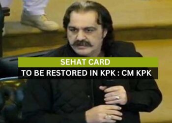 Sehat card to be restored in KPK - CM KP