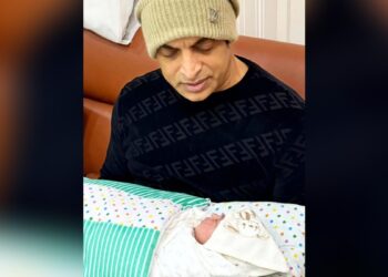 Shoaib Akhtar Welcomes Third Child