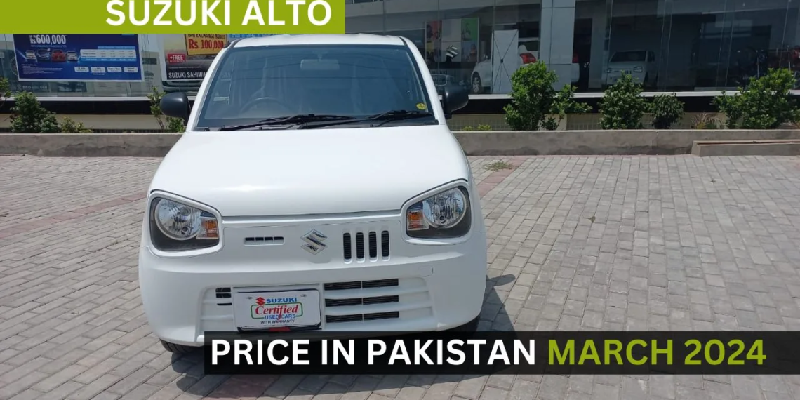 Latest Suzuki Alto 660cc Price in Pakistan (March 2024)