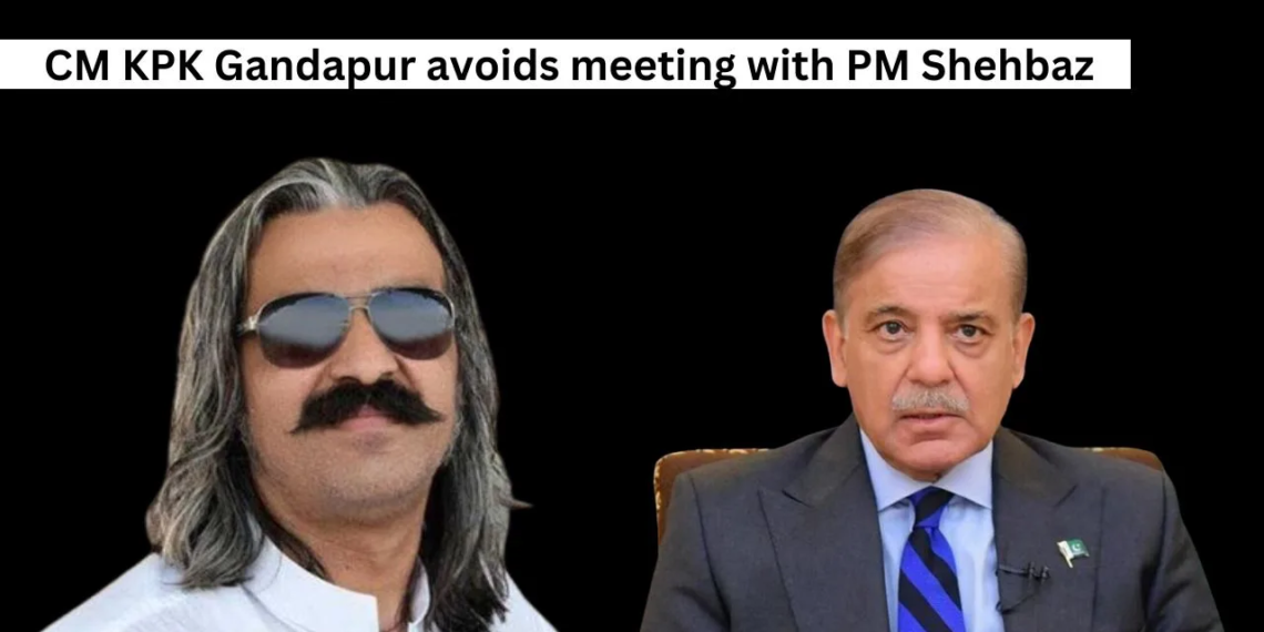 CM KPK Gandapur avoids meeting with PM Shehbaz 