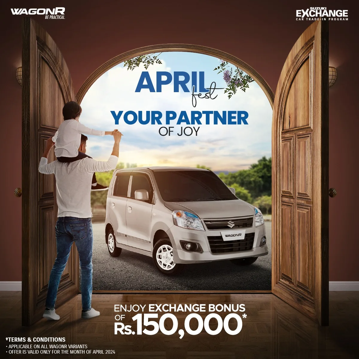 Pak Suzuki's Exchange Offer on Wagon R