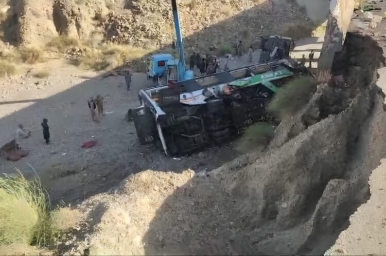 Tragic Bus Plunge Claims Lives in Washuk District