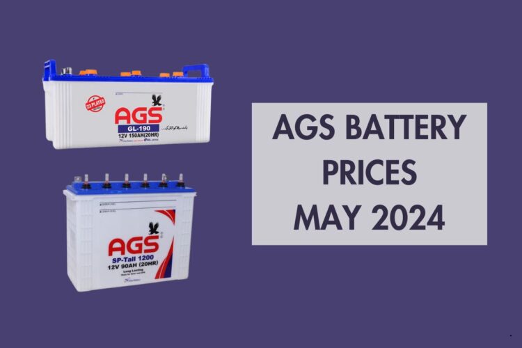 AGS Battery Prices in Pakistan - Updated May 2024