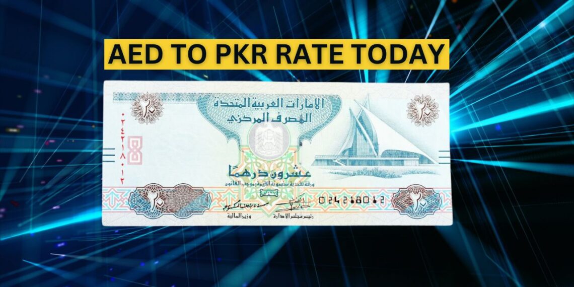 AED to PKR - Dirham Rate in Pakistan - 16 May 2024