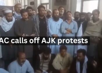 JAAC calls off AJK protests