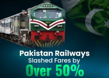 Pakistan Railway fares decreased by over 50 percent