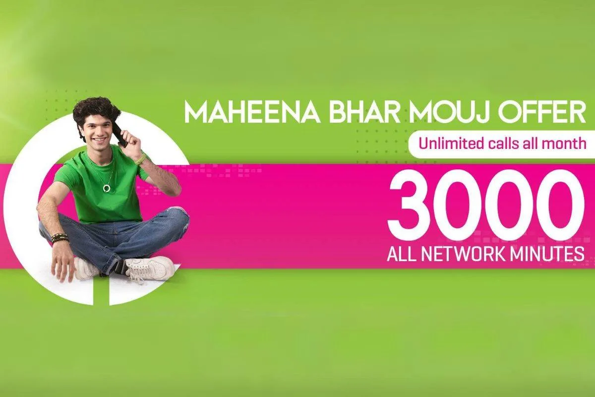 Zong Maheena Bhar Mouj Offer Complete Details and Subscription Code