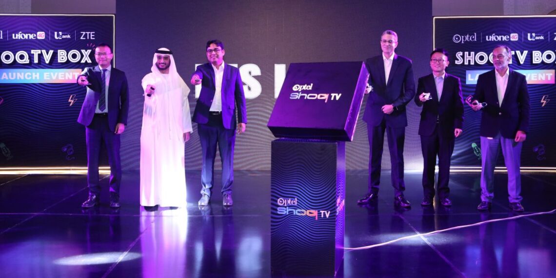 PTCL launches SHOQ TV Box