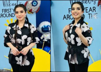 Arisha Razi Stuns in Semi-Formal Outfit