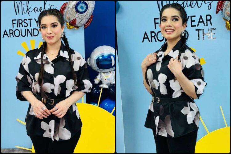 Arisha Razi Stuns in Semi-Formal Outfit