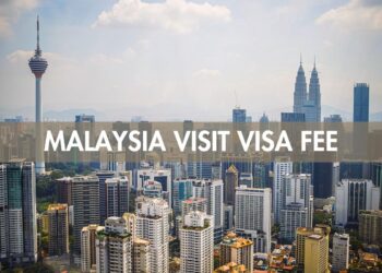 Malaysia Visit Visa Fee for Pakistani Nationals for June 2024