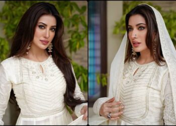 Mehwish Hayat Stuns in White Dress