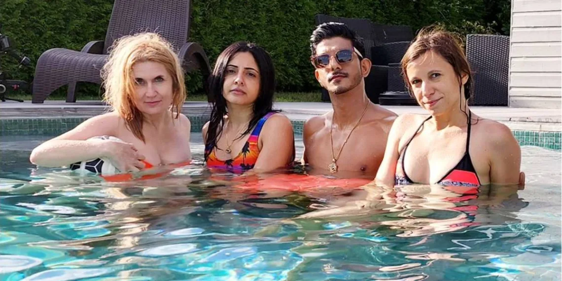 Mohsin Abbas Haider Criticized for Pool Picture with Bikini-Clad Women