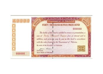 Rs. 40,000 Prize Bond Draw