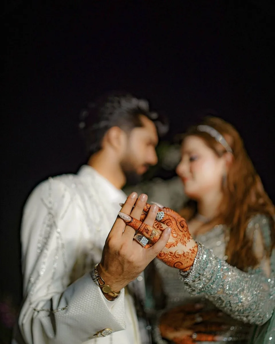 Rabeeca Khan and Hussain Tareen's Engagement