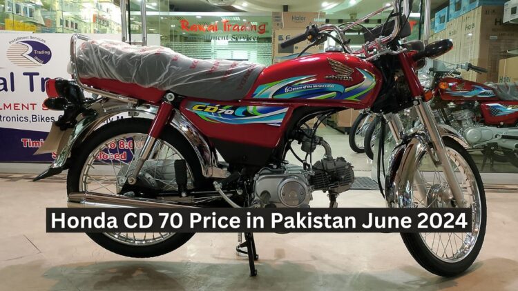 Honda CD 70 Price in Pakistan June 2024