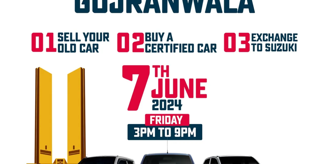 Suzuki Used Car Gala: Free Vehicle Evaluations in Gujranwala