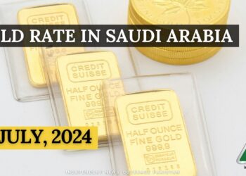 Gold Rate in Saudi Arabia – 10 July, 2024