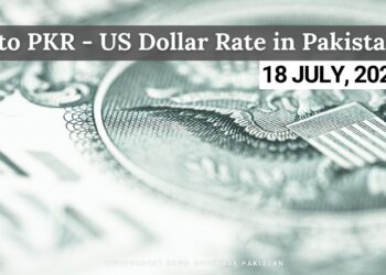 USD to PKR - US Dollar Rate in Pakistan - 18 July 2024