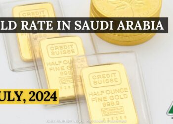 Gold Rate in Saudi Arabia - 9 July, 2024