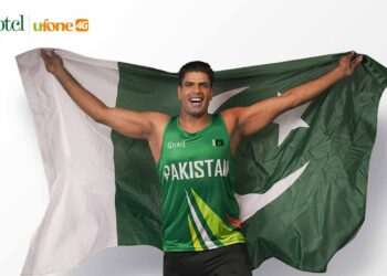 PTCL Group celebrates Javelin Star Arshad Nadeem as a national hero