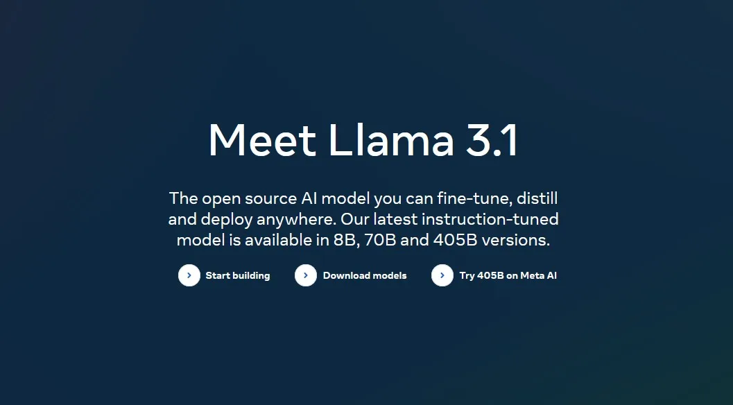 Meta unveiled latest ai llama 3. 1: a new era in open source ai