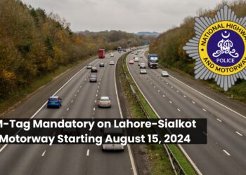 M-Tag Mandatory on Lahore-Sialkot Motorway Starting August 15, 2024