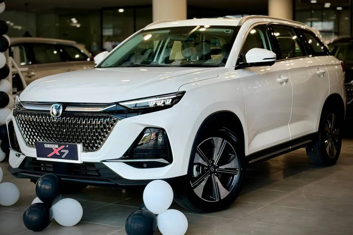 Changan launches upgraded oshan x7 facelift