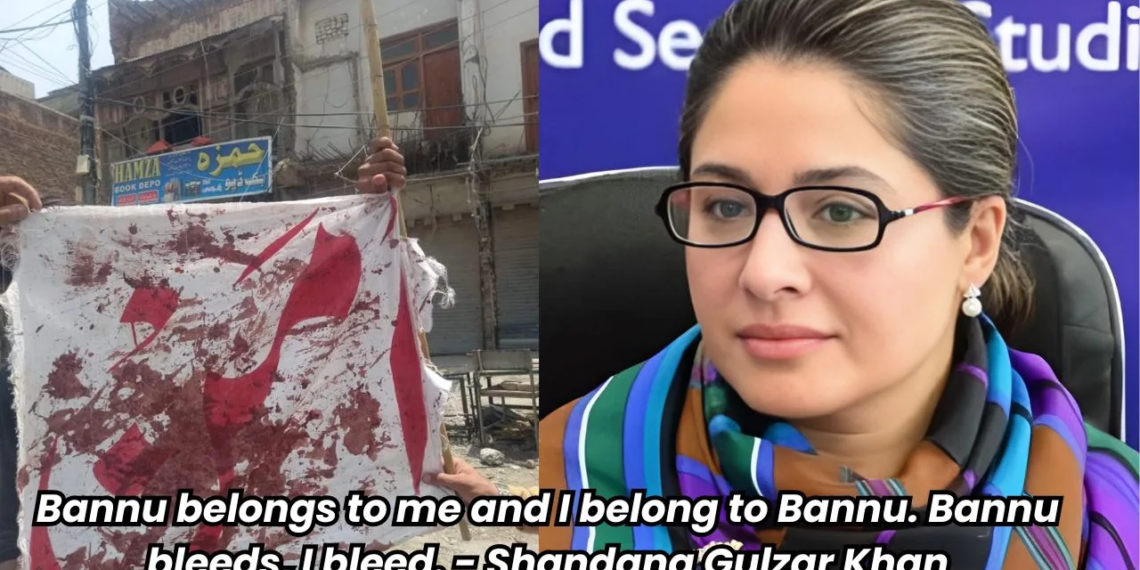 Bannu Bleeds, I Bleed: Shandana Gulzar Khan's video Statement