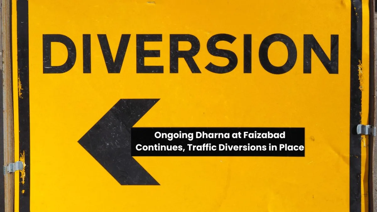 Ongoing dharna at faizabad continues, traffic diversions in place