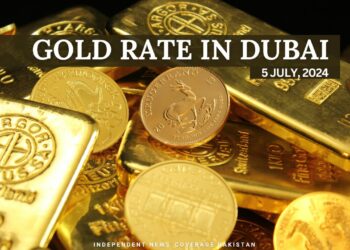 Gold Rate in Dubai Today - 5th July 2024