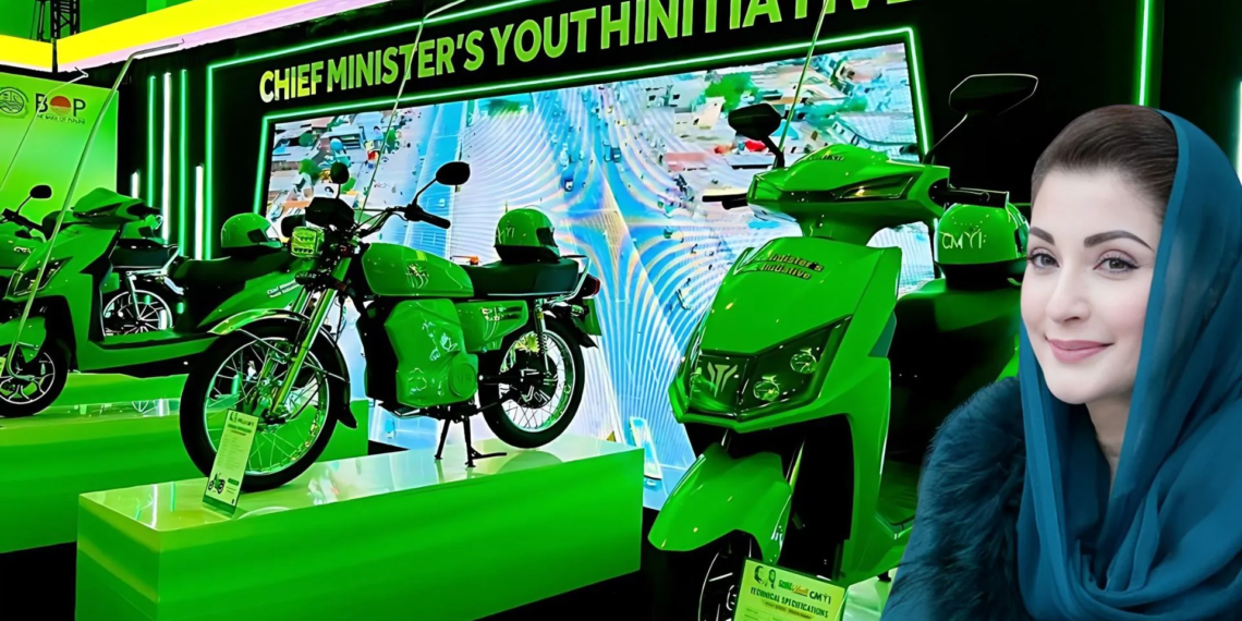 Punjab CM Maryam Nawaz Distributes Electric Bikes to Students