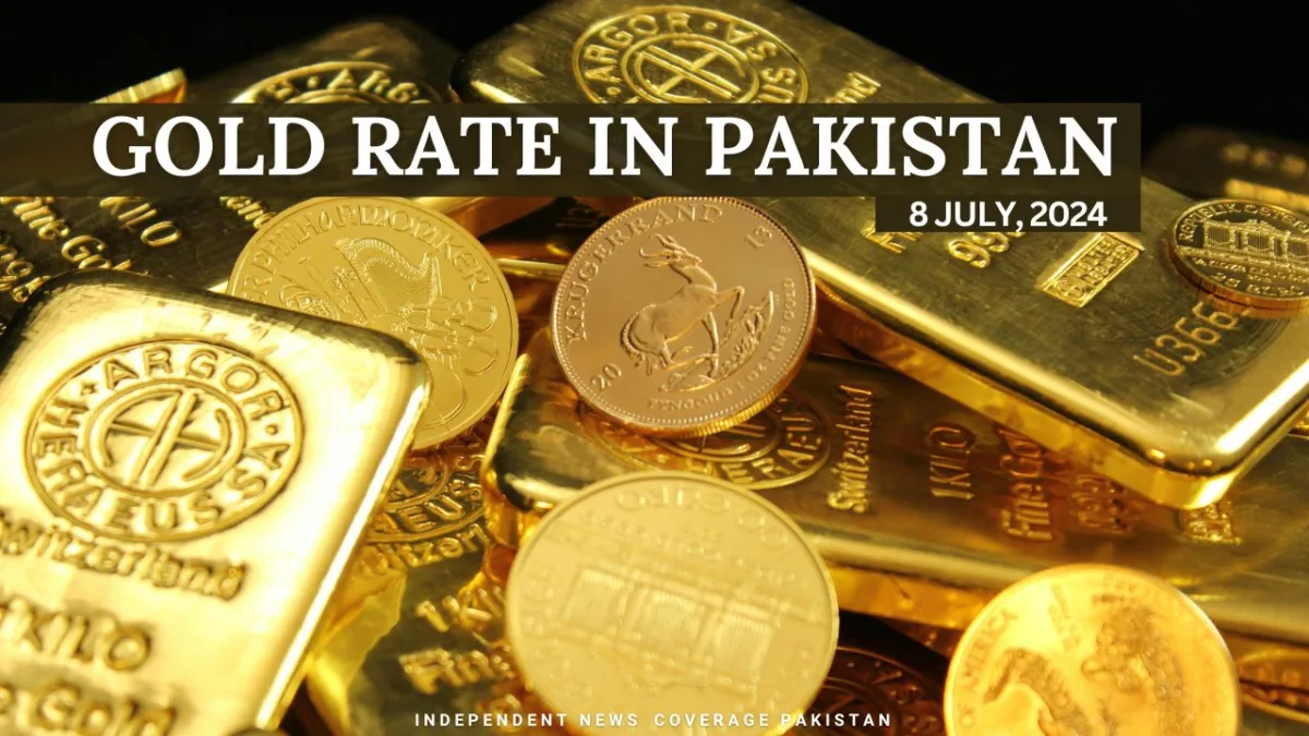 Gold Rate in Pakistan Today – 8 July 2024