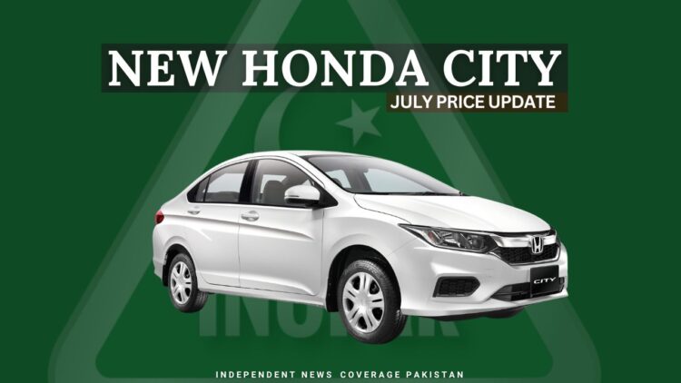 New Honda City Price in Pakistan July 2024