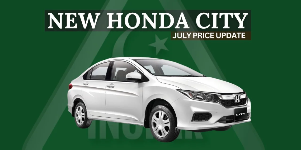 New Honda City Price in Pakistan July 2024