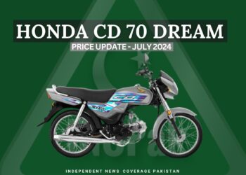 Latest Prices for Honda Motorcycles in Pakistan - July 2024