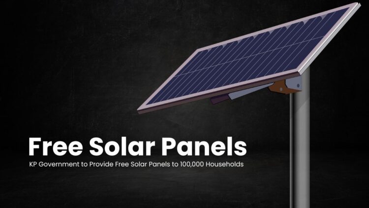 KP Government to Provide Free Solar Panels to 100,000 Households