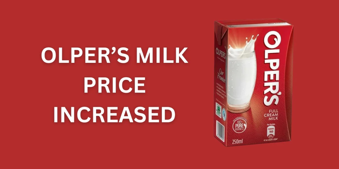 Olper's Milk Products Prices Increased