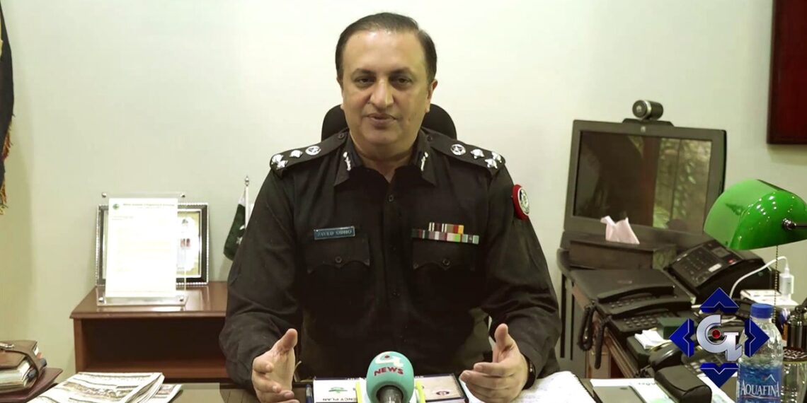 Javed Alam Odho Reappointed as AIG Karachi Police