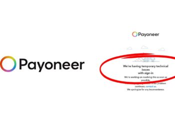 Payoneer is facing technical issue users unable to log in